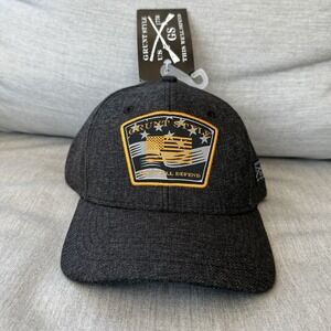 Grunt Style This We'll Defend United States Adjustable Cap Hat NEW Dark Charcoal
